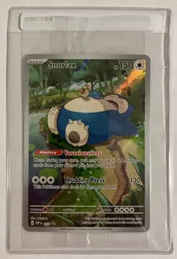 Sealed Pokemon TCG Snorlax O51 Scarlet & Violet Black Star Promo Card - Image 3