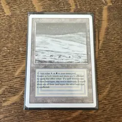 *Pack fresh* MTG Tundra Revised Edition Rare Regular Land Card English - Image 1