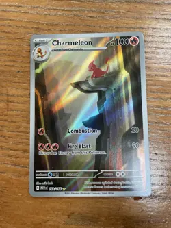 Pokemon TCG Charmeleon Scarlet Violet-151 Illustration Rare Card 169/165 - Image 1