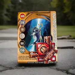 Bakugan Battle Brawlers Charging Ground 🥉 Copper Gate Card 18/48d Sirenoid - Image 1