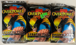 3 Marvel OverPower Card Game 1995 Sealed Booster Packs X-Men Wolverine - Image 1
