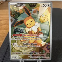 Eevee 173 Sv: Scarlet & Violet Black Start Promo Card Holo Look At Pictures - Image 1
