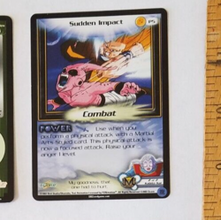 DRAGON BALL Z SUDDEN INPACT 2 STAR PROMO CARD # P5 2003 SCORE - Image 1