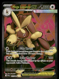 Pokemon Cards Mega Lopunny ex 115/094 Phantasmal Flames Ultra Rare NM - Image 1