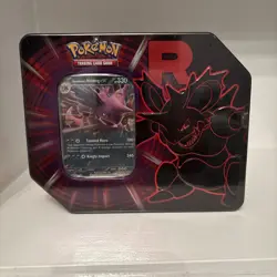 Pokemon TCG Team Rocket Nidoking Destined Rivals Tin Brand New Factory Sealed - Image 1
