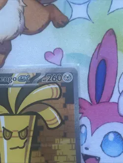 Pokemon TCG Gholdengo EX 252/182 SV04 Paradox Rift Holo Card Mint Condition - Image 4