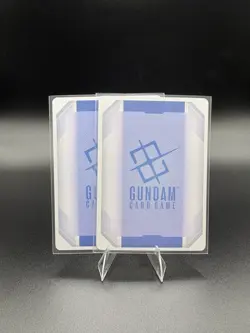 Gundam Card Game Justice Gundam Unit Cards GD01-066 Holo Lot of 2 - Image 2