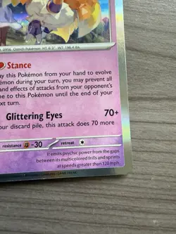 Pokemon TCG Espathra Holo Rare Card Paradox Rift 81/182 LP - Image 5