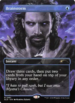 Brainstorm () R Secret Lair Drop Series 2491 NM - Image 1
