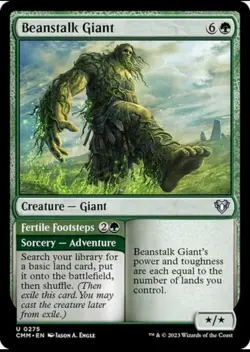 X 1 Beanstalk Giant NM 149 Throne of Eldraine MTG Magic The Gathering - Image 1