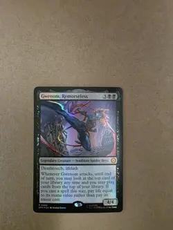 Gwenom, Remorseless - MTG Marvel Spider-Man - Foil Promo - 0286 - Image 1