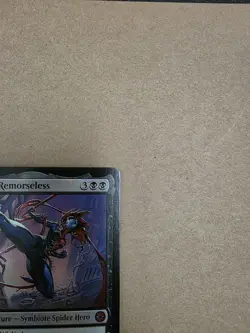 Gwenom, Remorseless - MTG Marvel Spider-Man - Foil Promo - 0286 - Image 4
