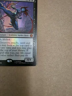 Gwenom, Remorseless - MTG Marvel Spider-Man - Foil Promo - 0286 - Image 5
