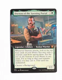 Durnan of the Yawning Portal ~ Magic MTG Baldur's Gate ~ Extended Art 635 Mythic - Image 1