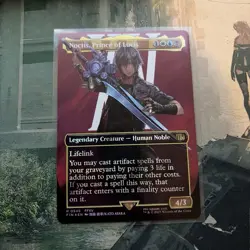 Noctis, Prince of Lucis (Borderless) (Surge Foil) Final Fantasy Foil - Image 1