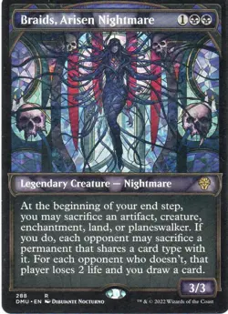 MTG: Dominaria United: Showcase Braids, Arisen Nightmare: LP Condition - Image 1
