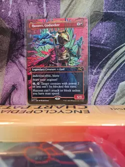 Hazoret, Godseeker (Borderless) 347 Mythic Aetherdrift Magic: The Gathering NM - Image 1