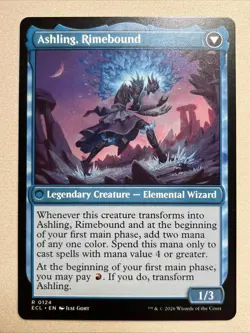 Magic MTG - Ashling, Rekindled - Regular - Rare (0124) Lorwyn Eclipsed NM - Image 2