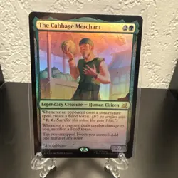 Magic The Gathering The Cabbage Merchant Avatar The Last Airbender Eternal Foil - Image 1