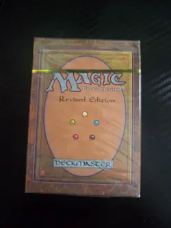 Magic Revised Edition Starter Deck Sealed MTG Deckmaster - Image 1
