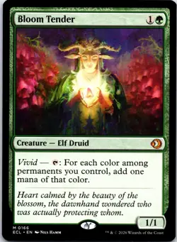 Bloom Tender 166 Mythic Lorwyn Eclipsed Magic: The Gathering Near Mint - Image 1
