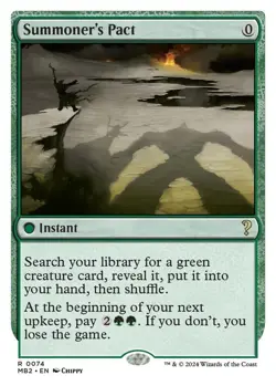 Summoner's Pact (White Border) MB2 LP 74 - Image 1