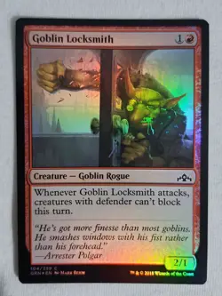 Goblin Locksmith #104 Guilds of Ravnica Foil Magic the Gathering - Image 1