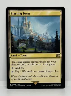 Starting Town - Final Fantasy MTG - #289 Rare - Image 1