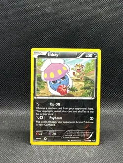 Inkay 41/108 Roaring Skies Reverse Holo NM- Pokemon TCG (Meowth) - Image 1