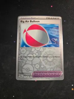 Big Air Balloon 155/165 Uncommon 151 Pokemon Reverse Holo NM - Image 1