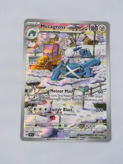 Pokemon Card Scarlet & Violet Temporal Forces 178/162 Metagross - Image 1