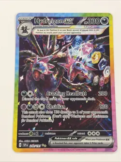 Pokemon Hydreigon ex 240/191 SV08 Surging Sparks Special Illustration Holo 330 … - Image 1