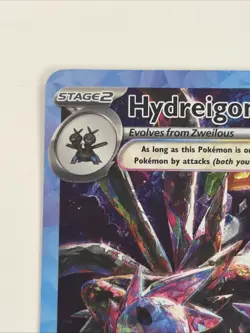 Pokemon Hydreigon ex 240/191 SV08 Surging Sparks Special Illustration Holo 330 … - Image 3