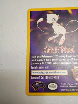 Catch Mew! Pokemon League Promo Card - Image 3