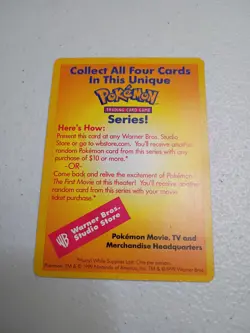 Catch Mew! Pokemon League Promo Card - Image 4