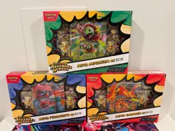 Pokemon Mega Evolution Ascended Heroes EX Box Lot 3 Meganium Emboar Feraligatr - Image 1