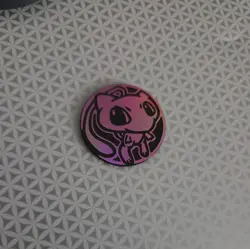 POKEMON TCG Mew card game flipping coin 🩷 🪙 + Sprigatito coin - Image 2