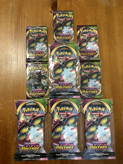 Pokemon TCG Vivid Voltage Booster Lot of 9 Factory Sealed - Image 1