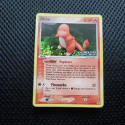 Ditto -HOLO STAMPED LP 61/113 (Charmander) - Delta Species - Pokemon - Image 1