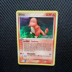 Ditto -HOLO STAMPED LP 61/113 (Charmander) - Delta Species - Pokemon - Image 2
