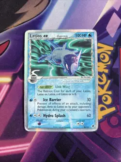 Latios ex (Delta Species) - 96/101 - Pokemon Dragon Frontiers Ultra Rare HP - Image 1