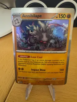Pokemon Miscut Error Lot 3 Destined Rivals Gorebyss Zamazenta Annihilape HOLO - Image 1
