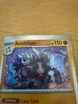 Pokemon Miscut Error Lot 3 Destined Rivals Gorebyss Zamazenta Annihilape HOLO - Image 3