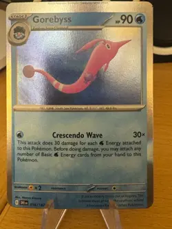 Pokemon Miscut Error Lot 3 Destined Rivals Gorebyss Zamazenta Annihilape HOLO - Image 4