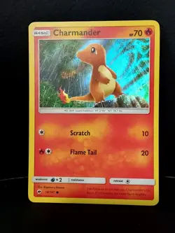 2017 Pokemon Charmander Holo 18/147 Box Promo- LP - Image 1
