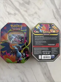 2x Pokemon TCG: Mega Charizard X Ex Tin - Factory Sealed Lot - Image 3