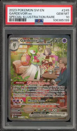 Pokemon Gardevoir ex Scarlet & Violet Special Illustration Rare #245 PSA 10 - Image 1