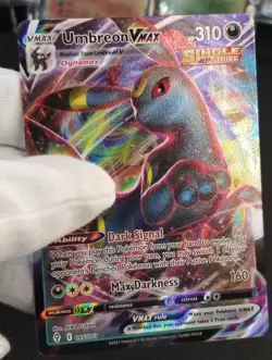 [M] Read! Umbreon VMAX 095/203 SWSH07: Evolving Skies Holo Rare Pokemon TCG - Image 2