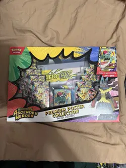 Pokemon TCG Mega Evolution Ascended Heroes Mega Lucario ex Premium Poster Box - Image 2