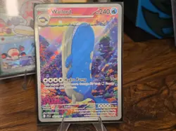 Wailord 162/159 Sv09: Journey Together Holo Rare Illustration Pokemon TCG - Image 1